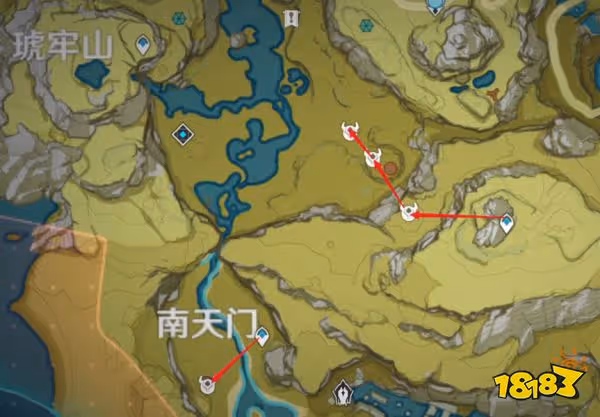 原神優菈突破材料在哪採集 優菈突破材料採集路線圖