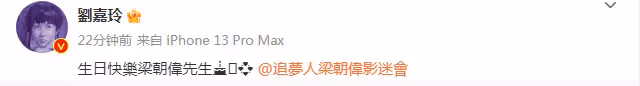 劉嘉玲罕曬夫妻合照,61歲偉仔頭髮花白,穿2800襯衫嘟嘴賣萌慶生