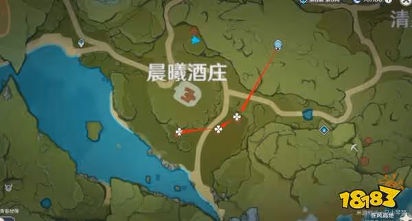 原神可莉突破材料怎麼採集 可莉突破材料採集路線圖