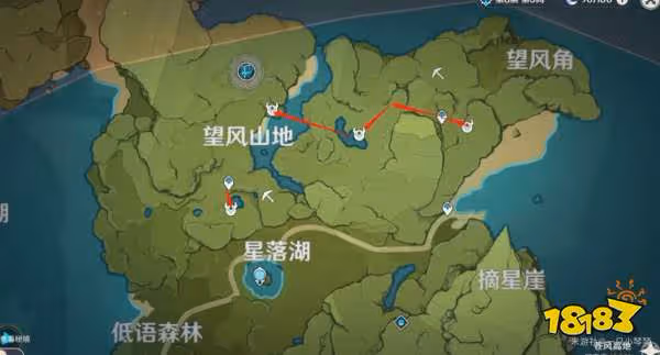 原神可莉突破材料怎麼採集 可莉突破材料採集路線圖