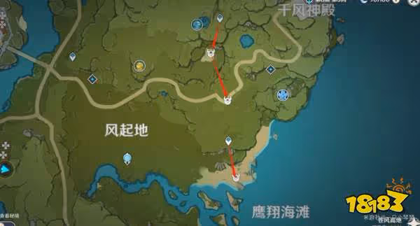 原神可莉突破材料怎麼採集 可莉突破材料採集路線圖