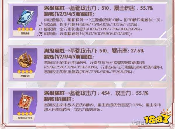 原神可莉用什麼武器好 可莉武器選擇推薦