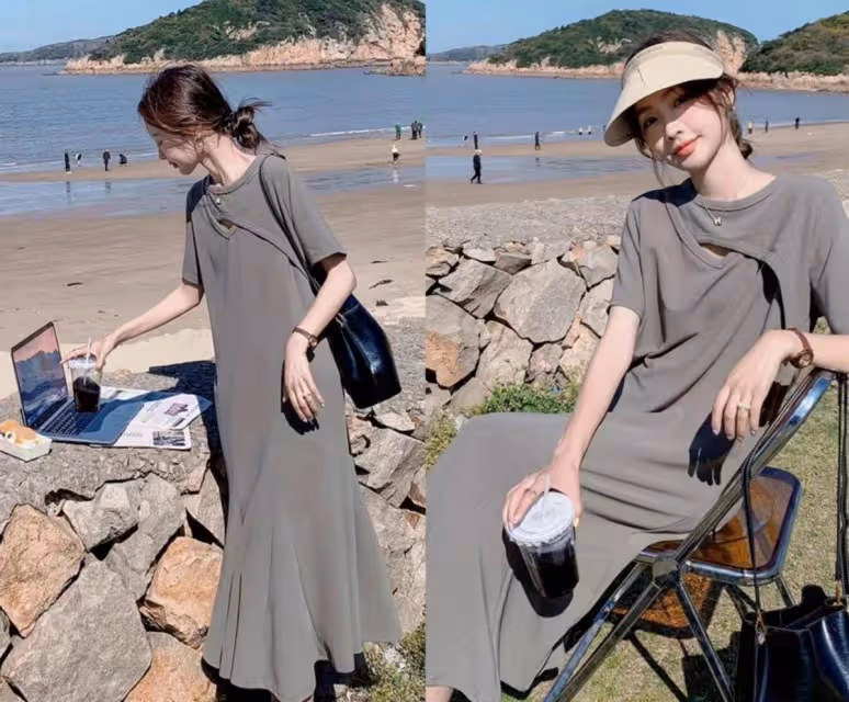 夏天沒必要買很多裙子,「慵懶裙子」可以提前準備好,它們舒適、簡單、優雅