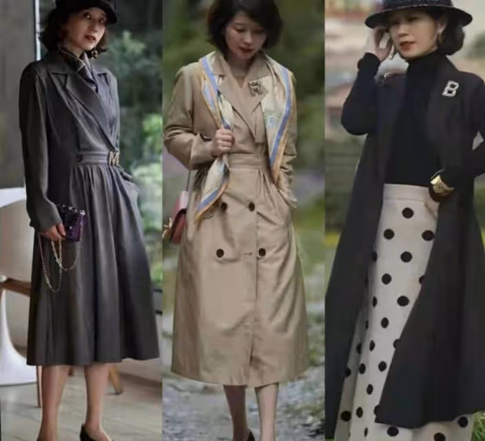 這才是50歲女人該有的春季打扮,不老氣、不扮美,溫婉知性才最美