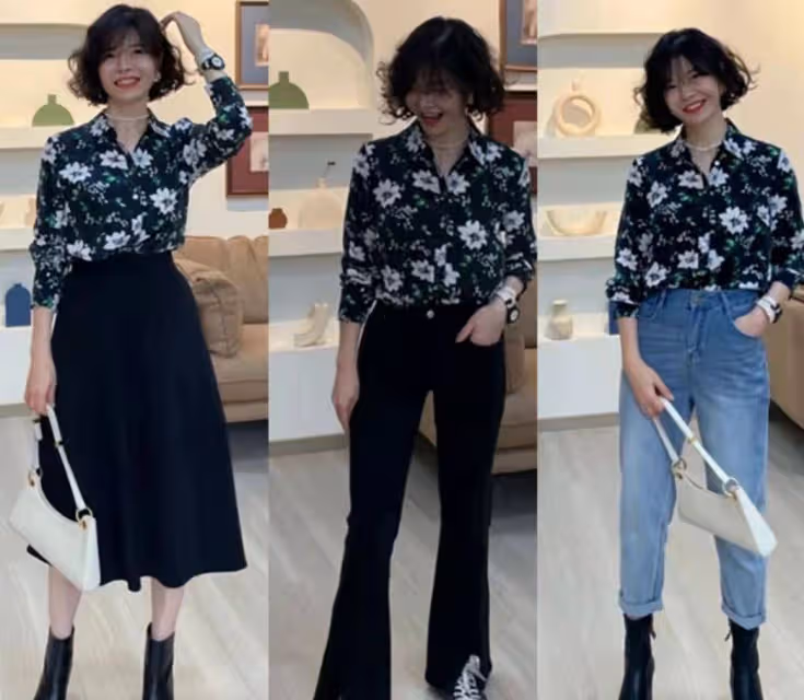 這才是50歲時髦女人該有的「一衣多穿」,既實用又顯美,還很優雅