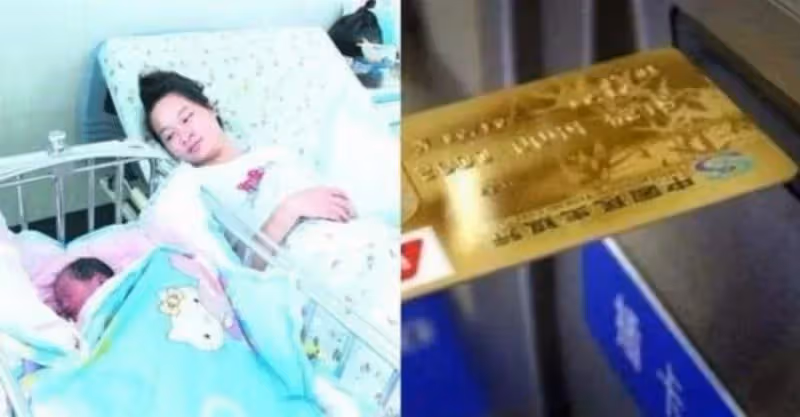 老公嫌棄我生女兒留下1張提款卡，就拋棄了我們母女，某天去銀行取錢一查餘額，我崩潰痛哭！