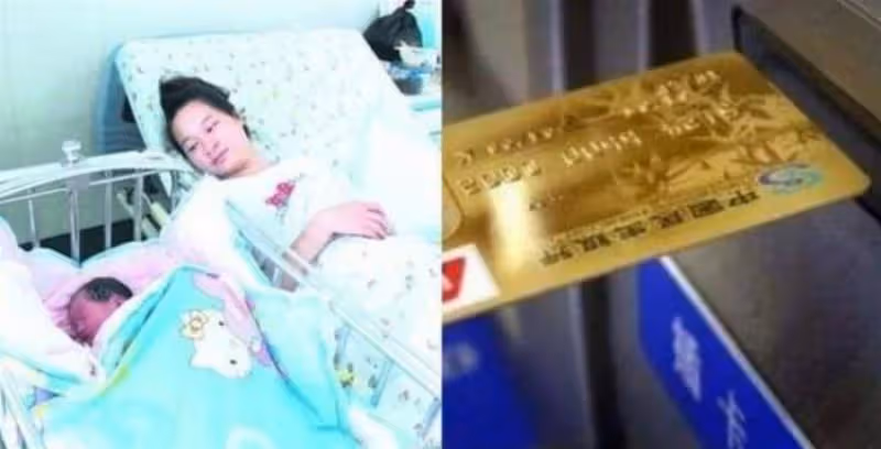 老公嫌棄我生女兒留下1張提款卡,就拋棄了我們母女,某天去銀行取錢一查餘額,我崩潰痛哭!