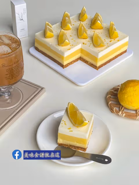 檸檬巴巴露亞蛋糕🍋口感清新柔軟
