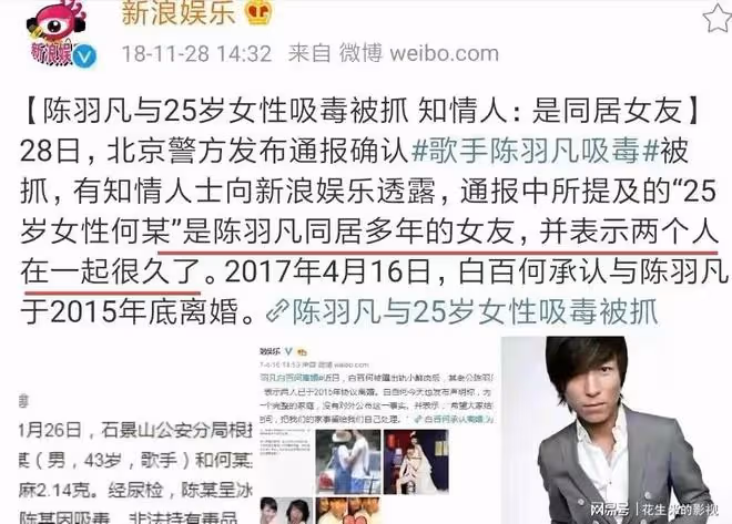 有種「整容」叫陳羽凡離婚,前妻白百何的變化不大,他卻像換個人