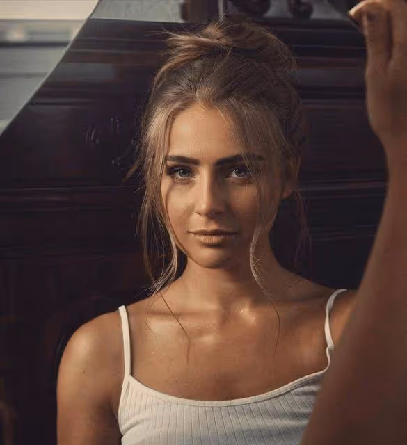 今日佳人:優雅迷人的國外模特Anna Von Klinski