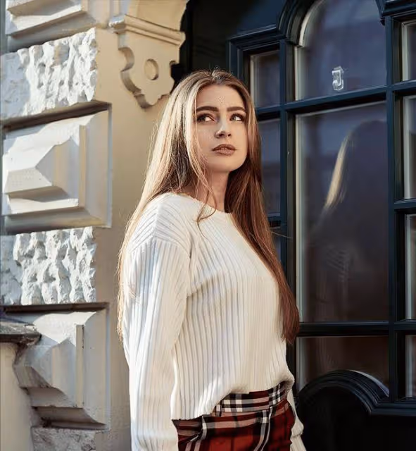 今日佳人:優雅迷人的國外模特Anna Von Klinski