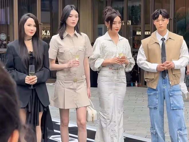 伊能靜出席活動，與奚夢瑤袁姍姍比美，狀態滿分卻被指臉僵認不出