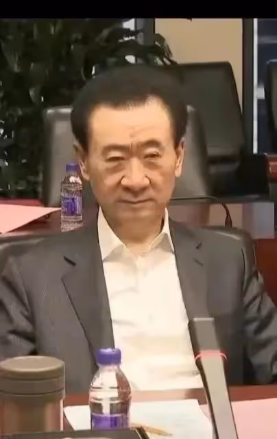 70歲王健林難得露面,身材瘦小但精神頭十足,參觀雲岡石窟等景區