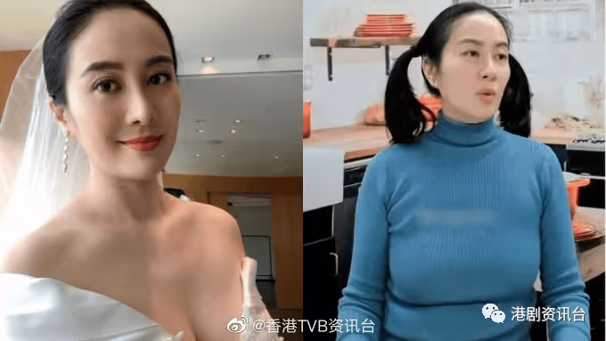 43歲葉璇合體秦沛素顏大媽樣成焦點!忽然暴脹網民推測超130磅