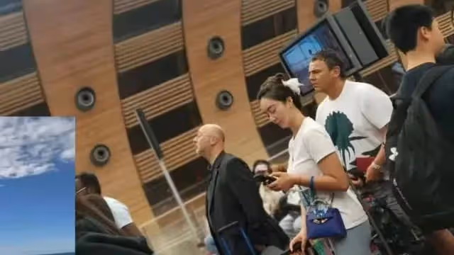 王中軍攜美女現身巴黎疑出軌，女方撞臉左小青，前凸後翹大長腿