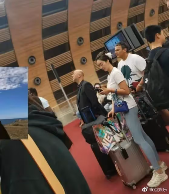 王中軍攜美女現身巴黎疑出軌,女方撞臉左小青,前凸後翹大長腿