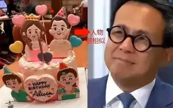 李澤楷疑似現身梁洛施豪宅,共同慶祝35歲生日,蛋糕人物成為亮點