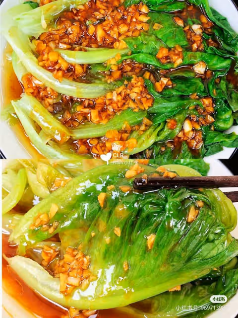 5分鐘搞定爆好吃耗油生菜，減肥餐必備菜譜