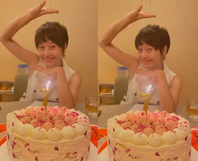 馬伊琍慶祝47歲生日,自信曬無修圖美拍,扭脖子跳新疆舞年輕可愛