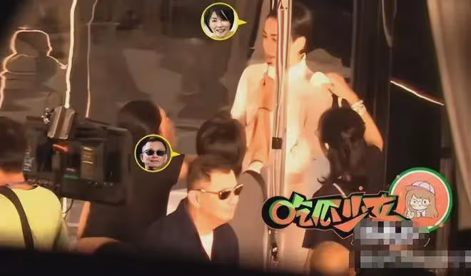 王菲:現身攝影棚拍廣告,一件白色透視薄紗長裙,頭髮打理得很好