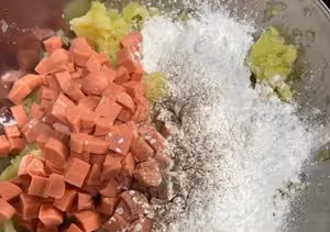 空氣炸鍋土豆餅