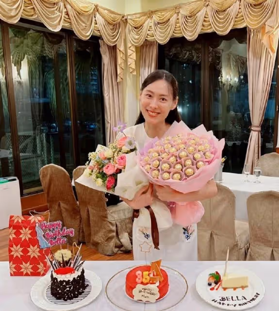 35歲梁洛施:豪門之路剛剛開始