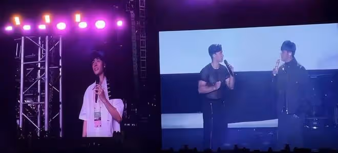 龔俊和周杰倫演唱會合唱,粉絲笑稱:俊寶唱歌可全是感情呀!