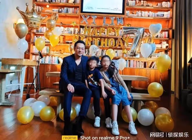 汪小菲久違曬兒女正臉照，小玥兒長成翻版大S，希箖帥氣像爸爸