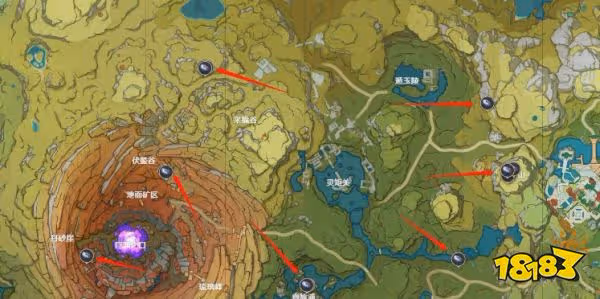 原神夜泊石在哪採集 最全夜泊石採集地點分享
