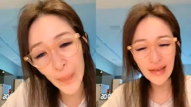 蕭亞軒自爆已單身！身形暴瘦臉部扭曲，被狗咬臉後，凹陷嘴歪認不出