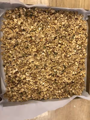 絕對好吃的少油少糖烤燕麥片-私房伴手禮（公開詳細配方）