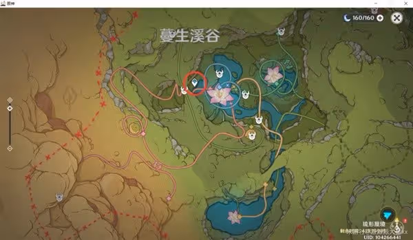 《原神》3.8琉形蜃境歡興禮券收集路線