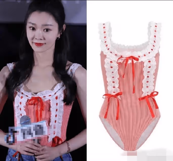 宋軼一改往日風格破尺度穿禮服險些走光,戀愛的女人的確更開放了