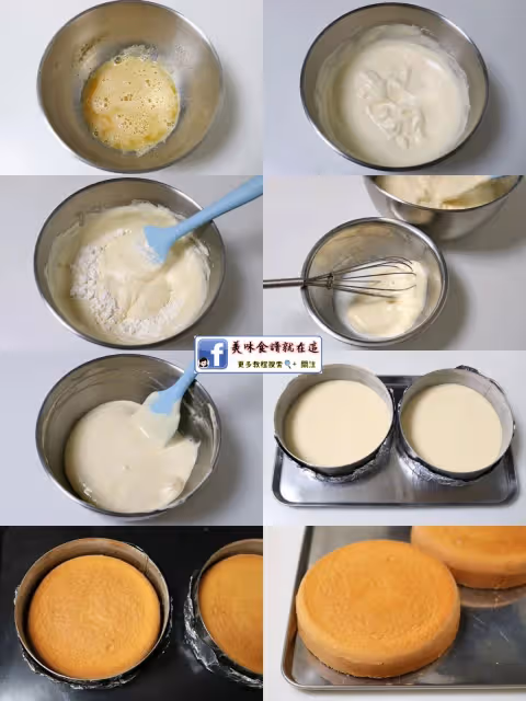 三明治奶油蛋糕3種口味,一次學會