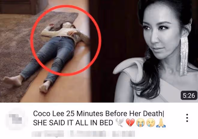 歌后李玟慘遭自殺!最後1秒畫面震撼曝光,老公疑為奪產急回香港