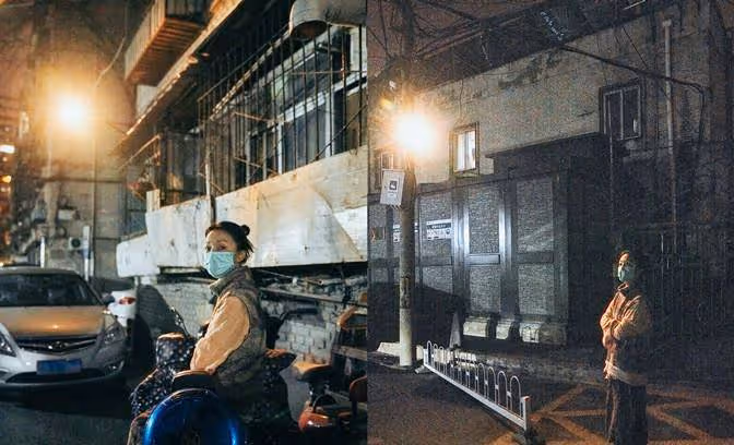 周迅首次夜間拍大片!穿牛仔馬甲配半身裙騎單車,48歲美得太瀟灑