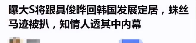 汪小菲獨自回京,小玥兒姐弟哭著與爸分別,大S欲帶娃移居韓國
