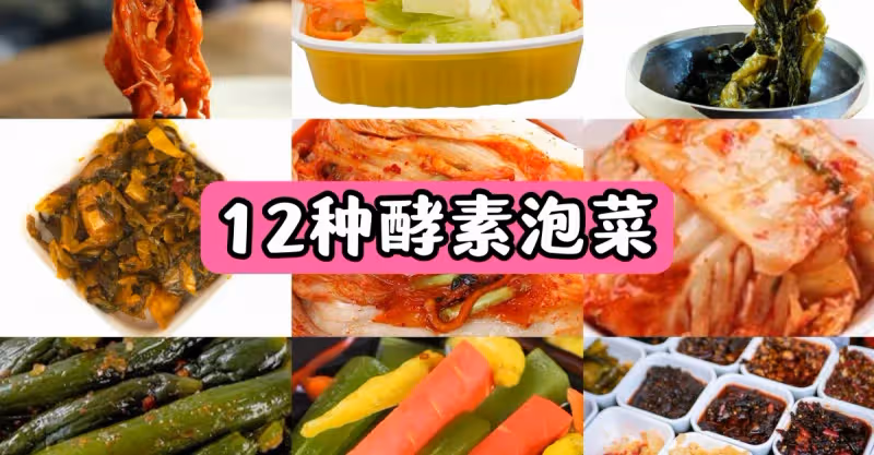 12種無敵好吃酵素泡菜的做法，收藏