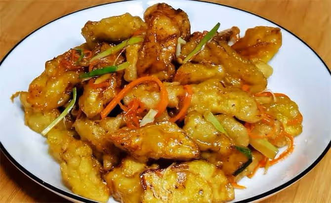 家常糖醋圓茄子這樣做,外酥里軟又可口,鮮香美味又解饞