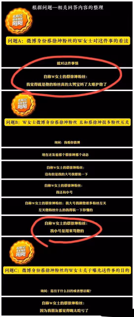 狗仔放出爆料蔡徐坤的W女士撒謊的錄音，3大細節證明她演技贏了