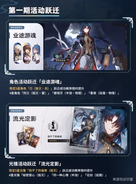 《崩壞:星穹鐵道》1.2版本角色抽取建議