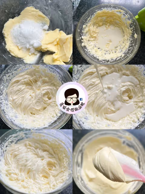 經典的老式咸奶油杏仁蛋糕卷❤️真的太好吃