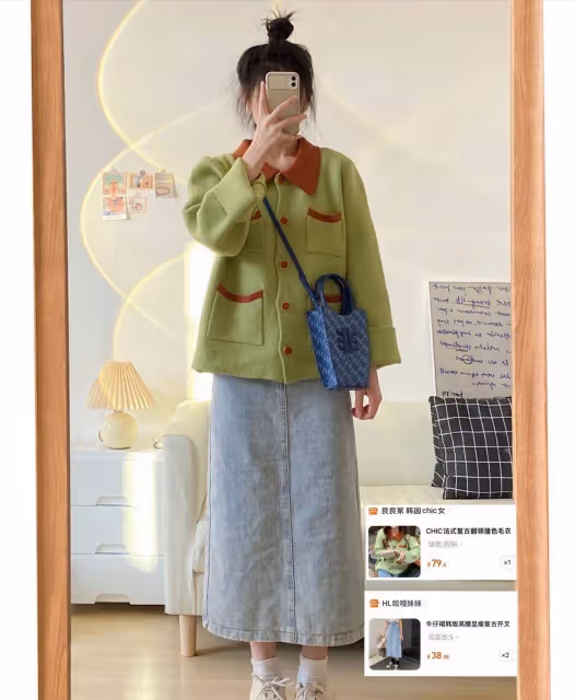 6款「半裙」解鎖春季新潮流,甜女子孩穿起來,顯美還清純