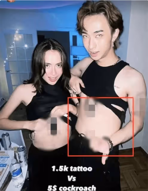 伊能靜兒子剛出道惹爭議,不好好穿褲子還露紋身,多張照片被吐槽
