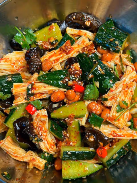 清爽可口小涼菜