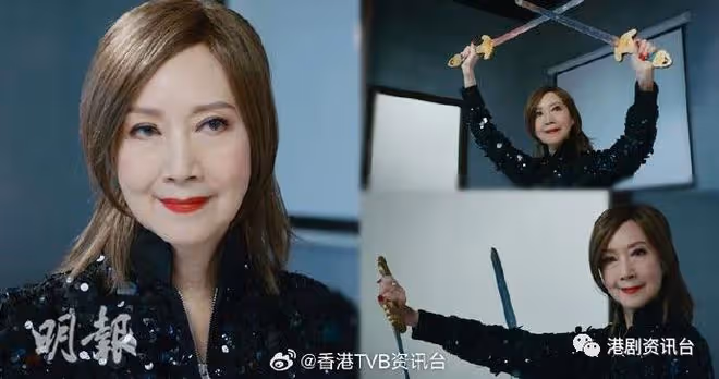 靈戲逼人｜謝雪心50秒耍雙劍戲 顯粵劇一線花旦功架