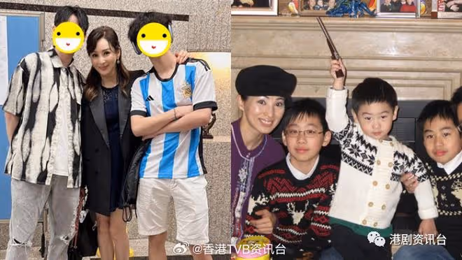 58歲羅霖兩子愈大愈俊朗！大仔似劉俊謙17歲細仔漸甩少年味