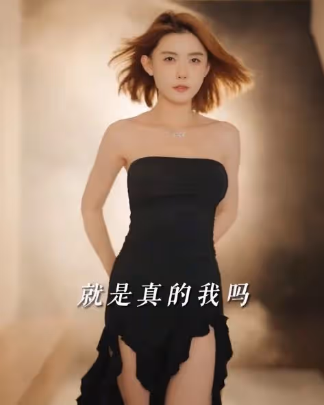 網紅聶小雨赴韓拍片,穿抹胸裙高開叉被疑擦邊,網友:早該封殺