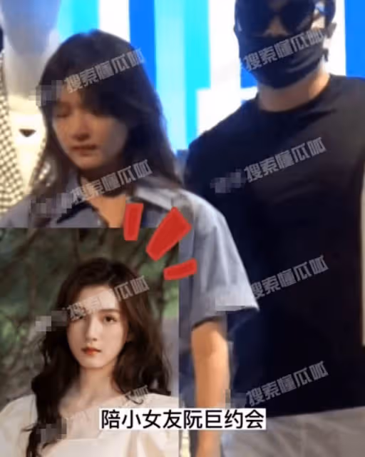 同居試婚!陳思誠陪小21歲女友逛街做美容,阮巨背影氣質太像丫丫