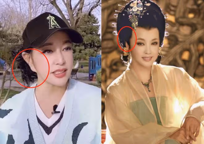 70歲劉曉慶強行演少女，管小18歲演員叫爹，網友：太辣眼睛了